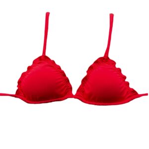 Top de bikini Brasileño triángulo Rojo Kai
