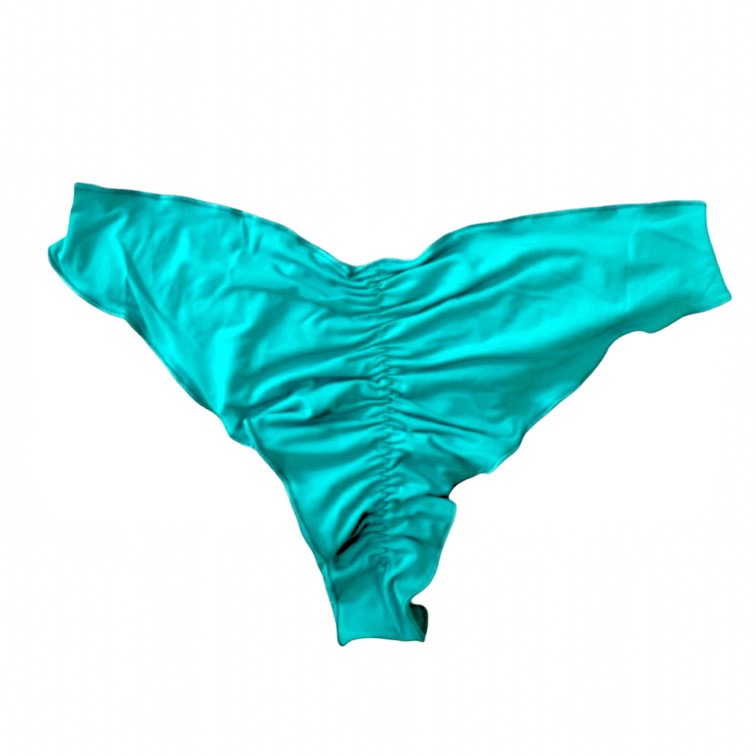 Bottom de bikini Brasileño culote push up Turquesa Maia