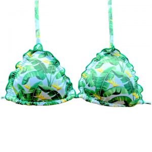 Top Kai Hojas Verdes y Amarillas