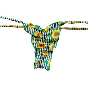 Bottom Mia Rayas y Girasoles borde verde