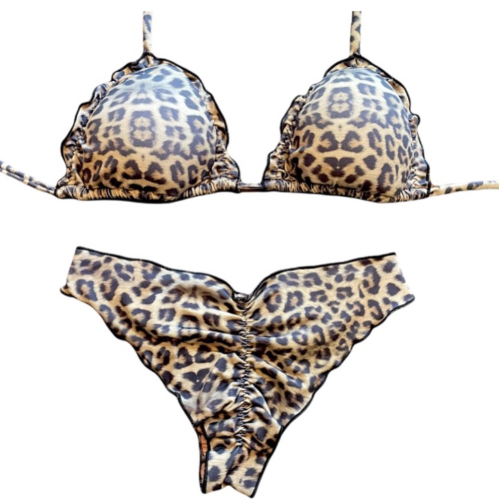 Bottom Maia Animal print borde negro - Imagen 4