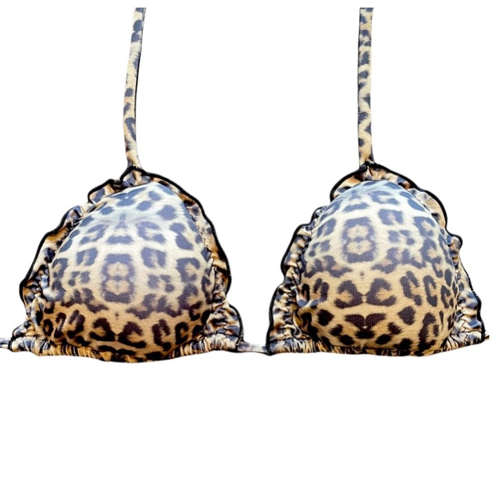 Top Kai Animal Print borde negro - Imagen 3