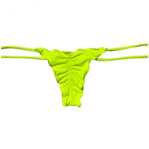 Bottom Mia Amarillo Satinado