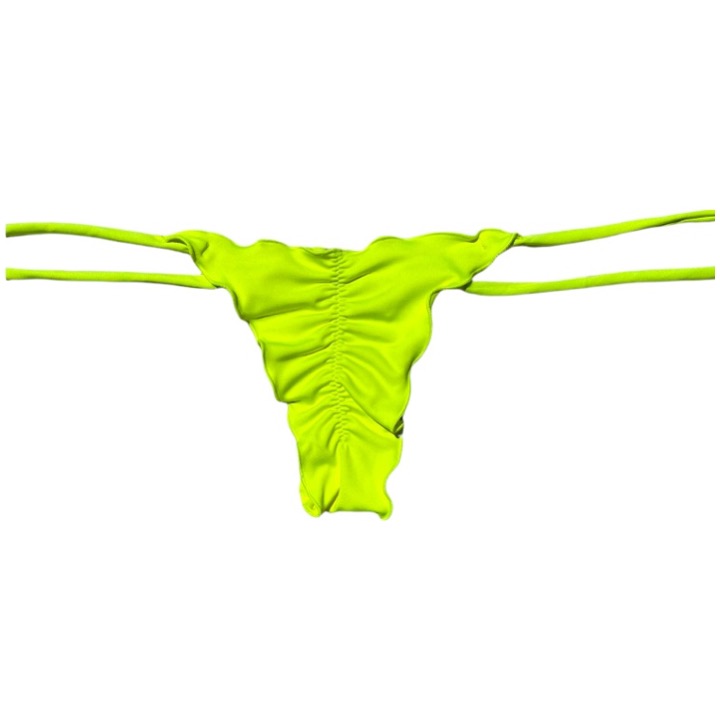 Bottom Mia Amarillo Satinado