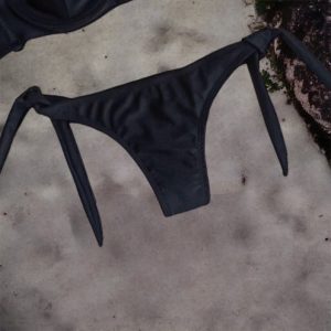 Bottom Mae Negro Satinado