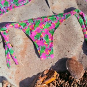 Bottom Mae Rosado Hojas Verdes
