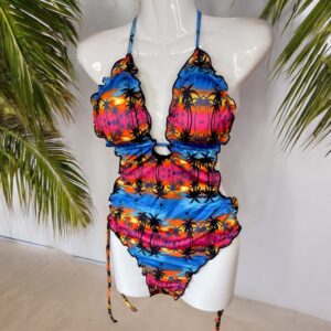 Trikini Mía Palmeras y Colores