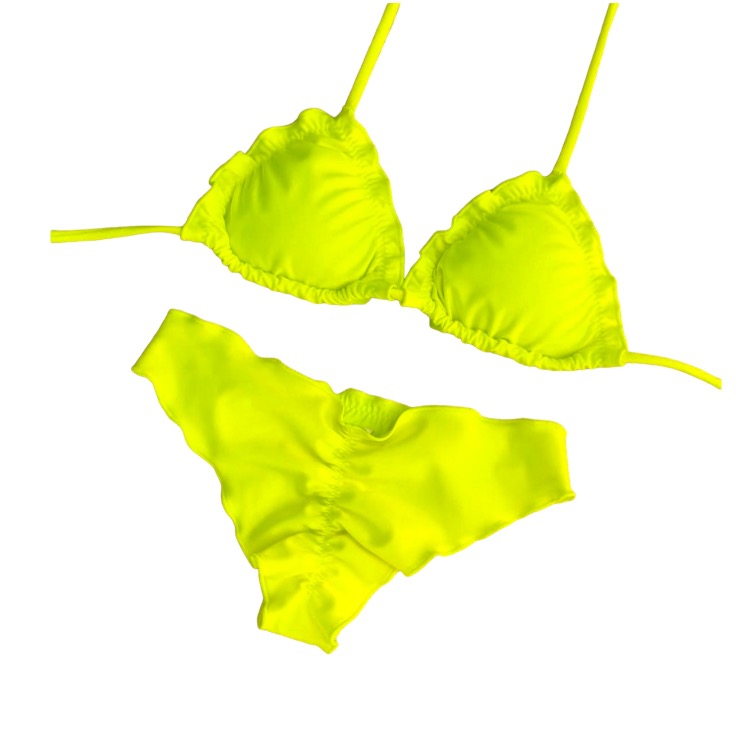 Conjunto Kai maia amarillo satinado - Imagen 2